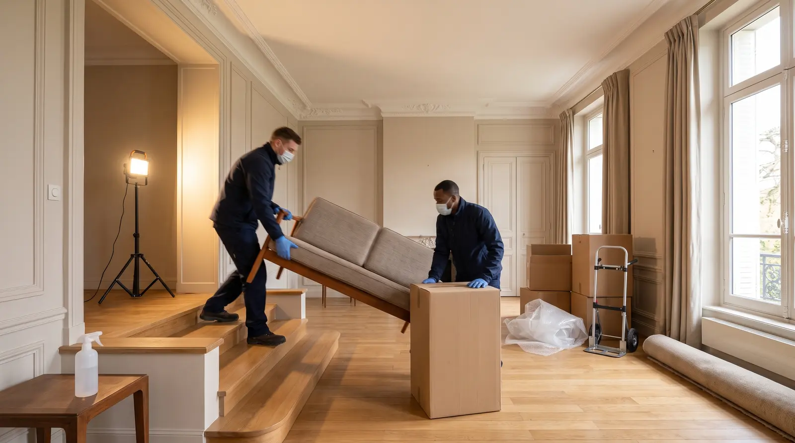 Débarras d'urgence et succession